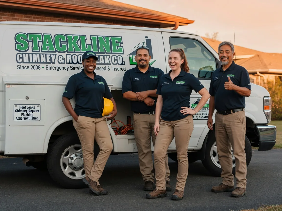 Chimney flashing repair company in Taylorsville, IN